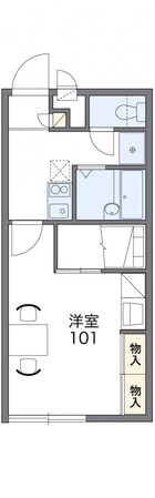 レオパレスボヌールIIの物件間取画像